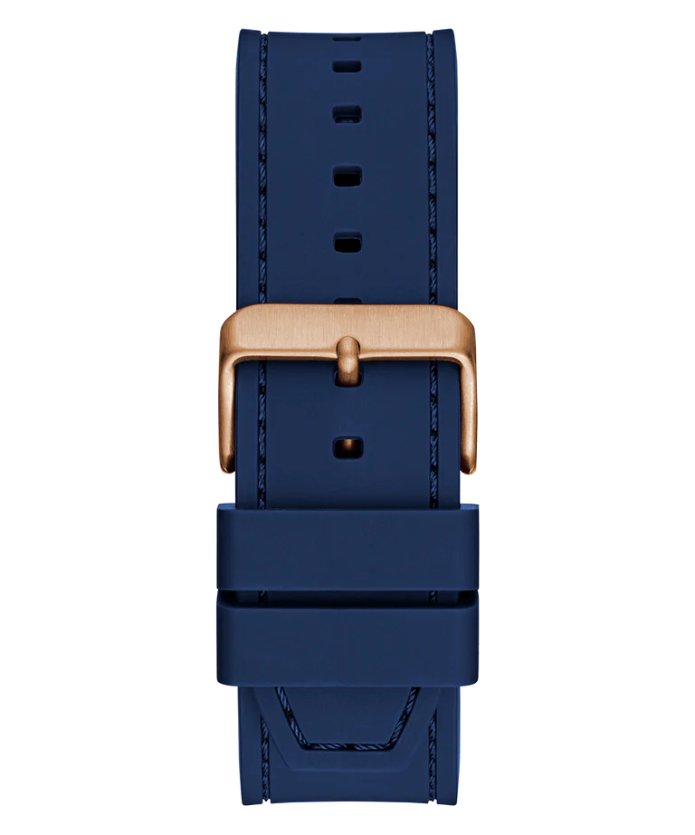 GUESS Mens Blue Rose Gold Tone Analog Watch GW0850G3 - KRISHNA WATCH COMPANY