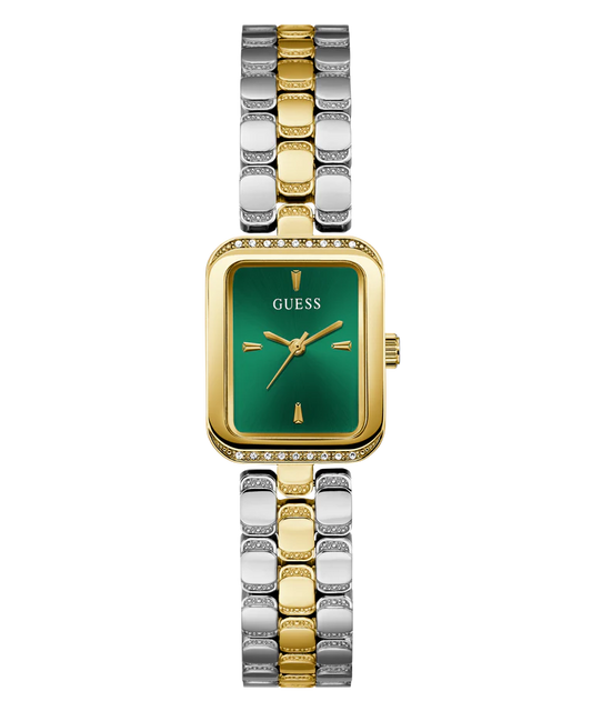 GUESS Ladies 2-Tone Gold Tone Analog Watch GW0865L6