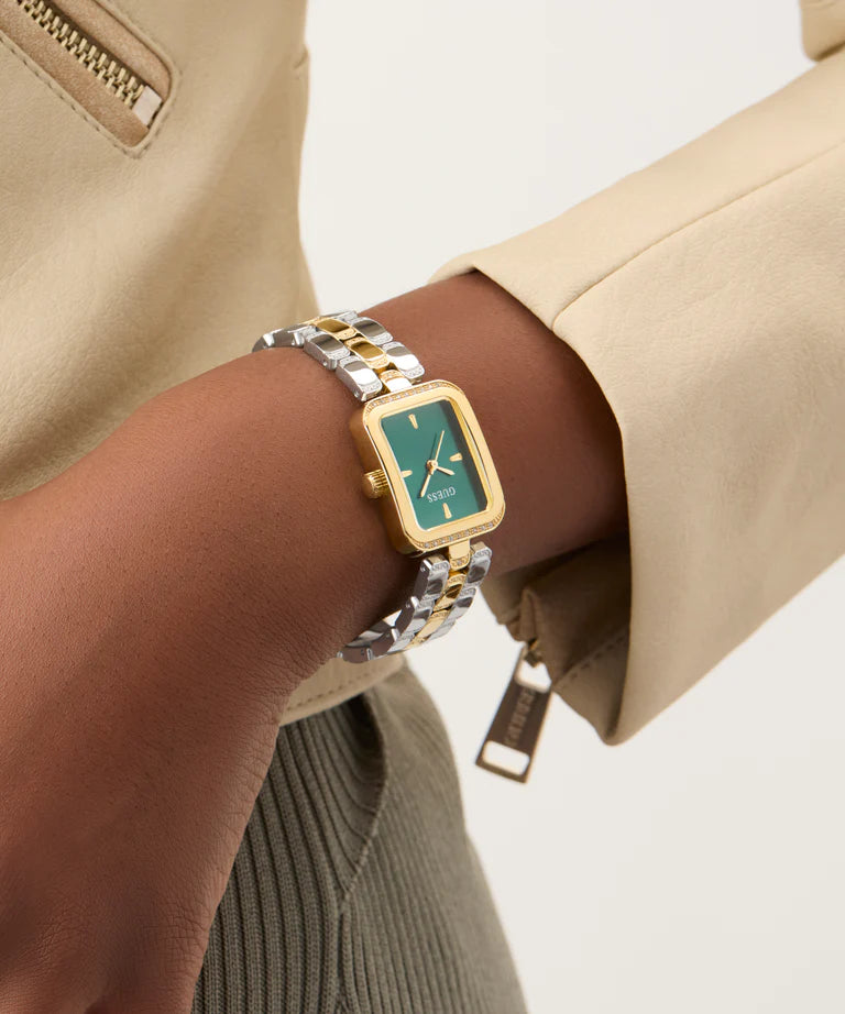 GUESS Ladies 2-Tone Gold Tone Analog Watch GW0865L6 - KRISHNA WATCH COMPANY