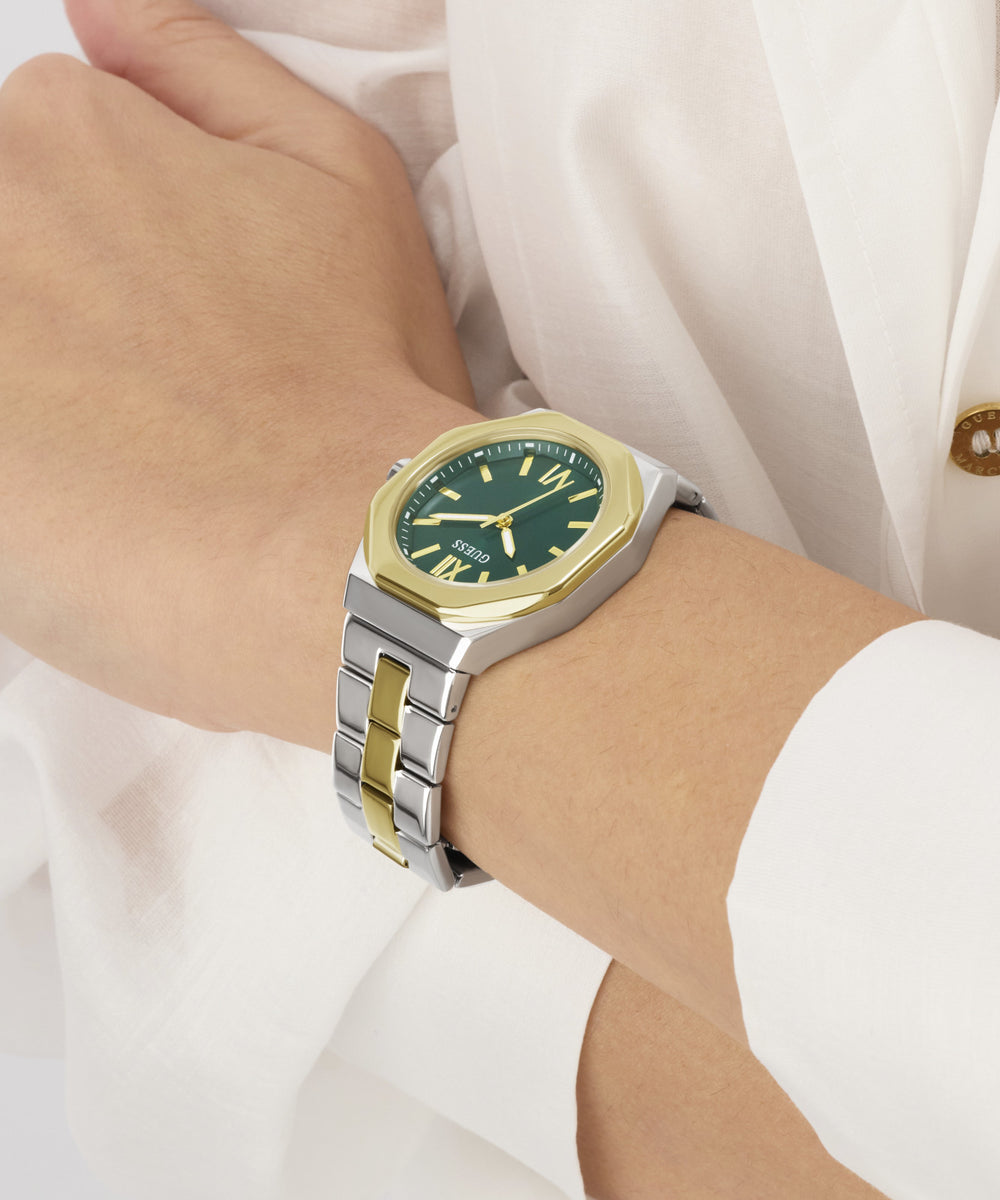 GUESS Women Quartz Green Dial Analog Watch GW0873L4 - KRISHNA WATCH COMPANY