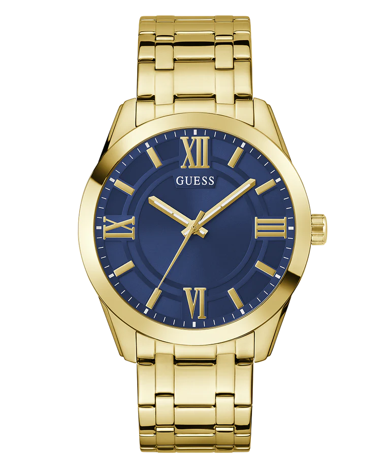 GUESS Mens Gold Tone Analog Watch GW0893G5 - KRISHNA WATCH COMPANY