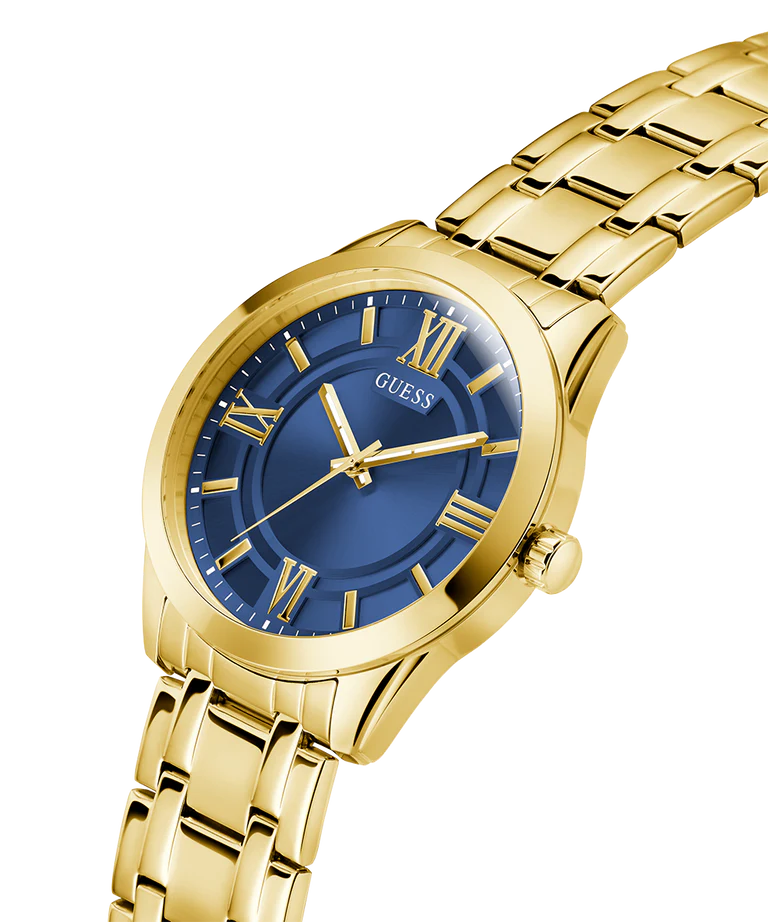 GUESS Mens Gold Tone Analog Watch GW0893G5 - KRISHNA WATCH COMPANY