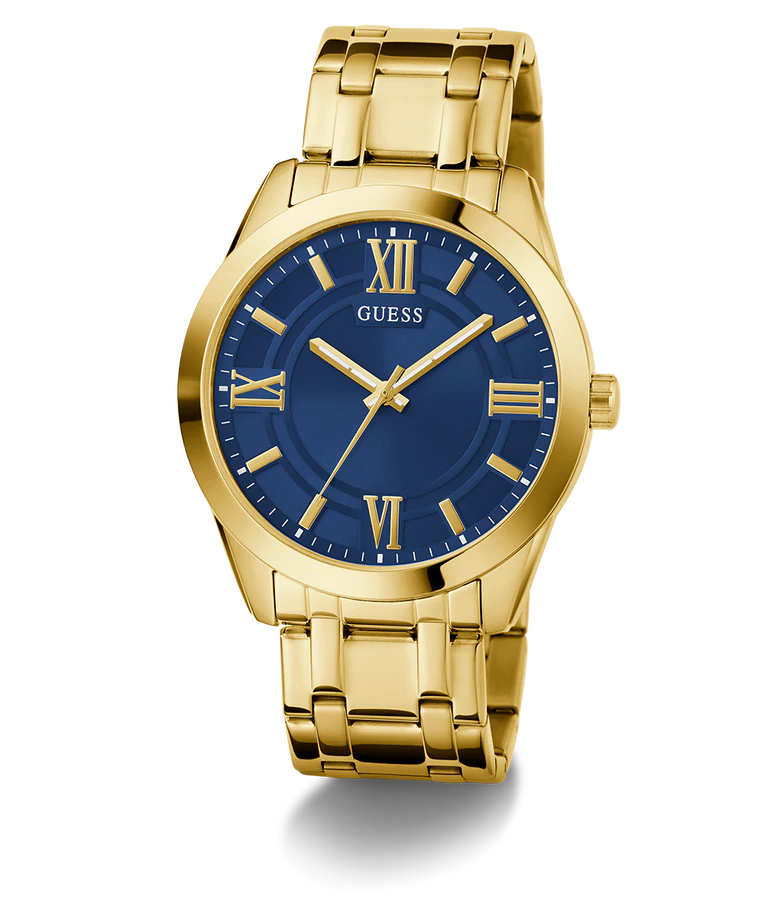 GUESS Mens Gold Tone Analog Watch GW0893G5 - KRISHNA WATCH COMPANY