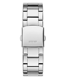 GUESS Mens Silver Tone Multi-function Watch 44 mm GW0900G1