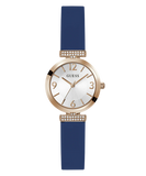 GUESS Silicone Analog 28 mm Watch GW0912L3