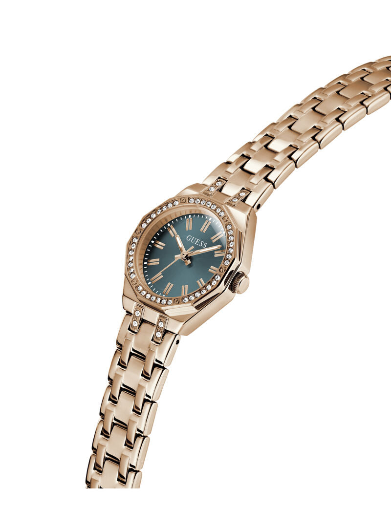 Guess Ladies Rose Gold Tone Round Analog Watch - GW0931L7 - KRISHNA WATCH COMPANY