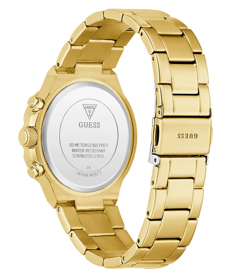 GUESS Ladies Gold Tone Multi-function Watch - GW0950L2 - KRISHNA WATCH COMPANY