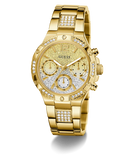 GUESS Ladies Gold Tone Multi-function Watch - GW0950L2