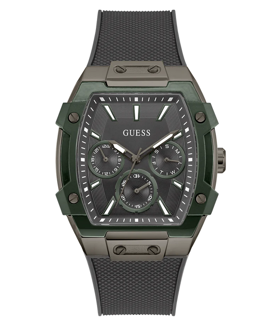 GUESS Mens Grey Gunmetal Multi-function Watch GW0956G3