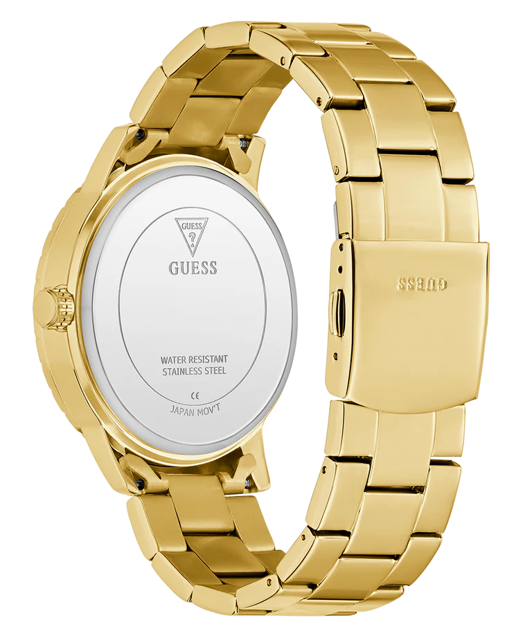 GUESS Mens Gold Tone Analog Watch - GW0958G2 - KRISHNA WATCH COMPANY