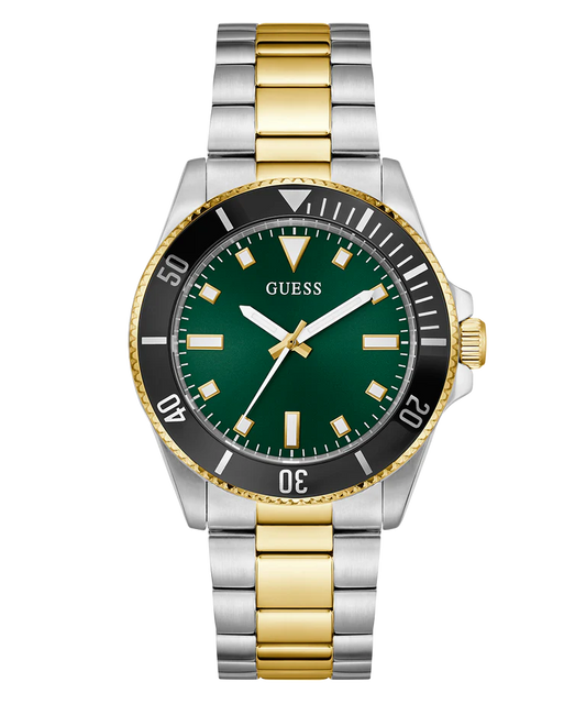 GUESS Mens 2-Tone Analog Watch - GW0968G4