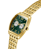 GUESS Mens Gold Tone Multi-function Watch - GW0975G2