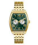 GUESS Mens Gold Tone Multi-function Watch - GW0975G2