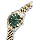 GUESS Mens Jaden 2-Tone Multi-function Date Watch GW0977G4