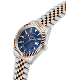 GUESS Mens Jaden 2-Tone Multi-function Date Watch - GW0977G5