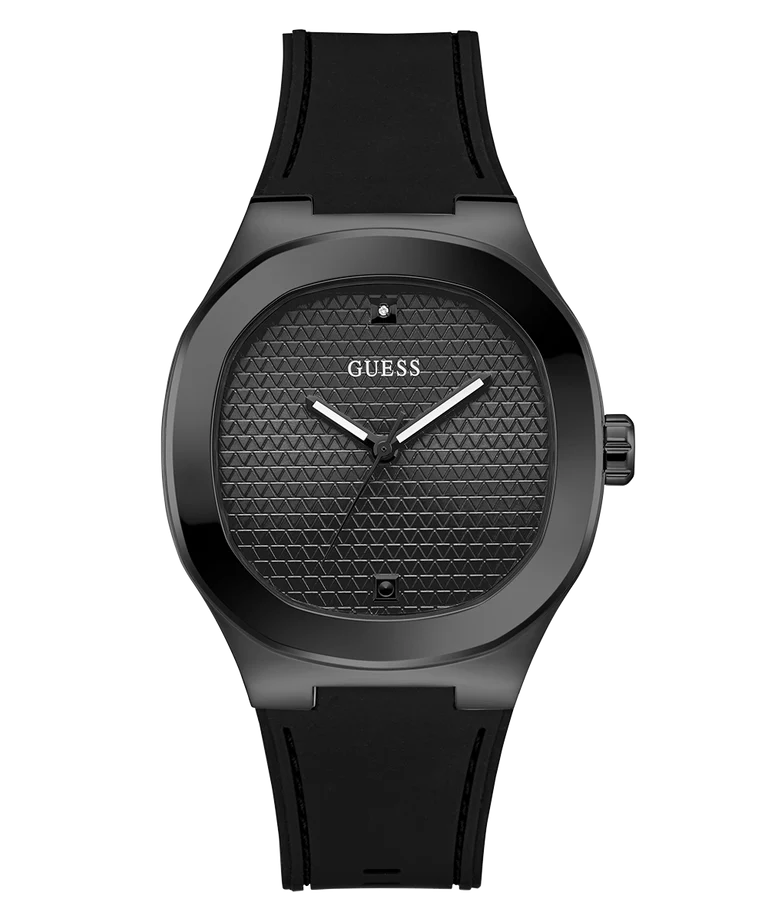 GUESS Mens Black Analog Watch - GW1005G3 - KRISHNA WATCH COMPANY