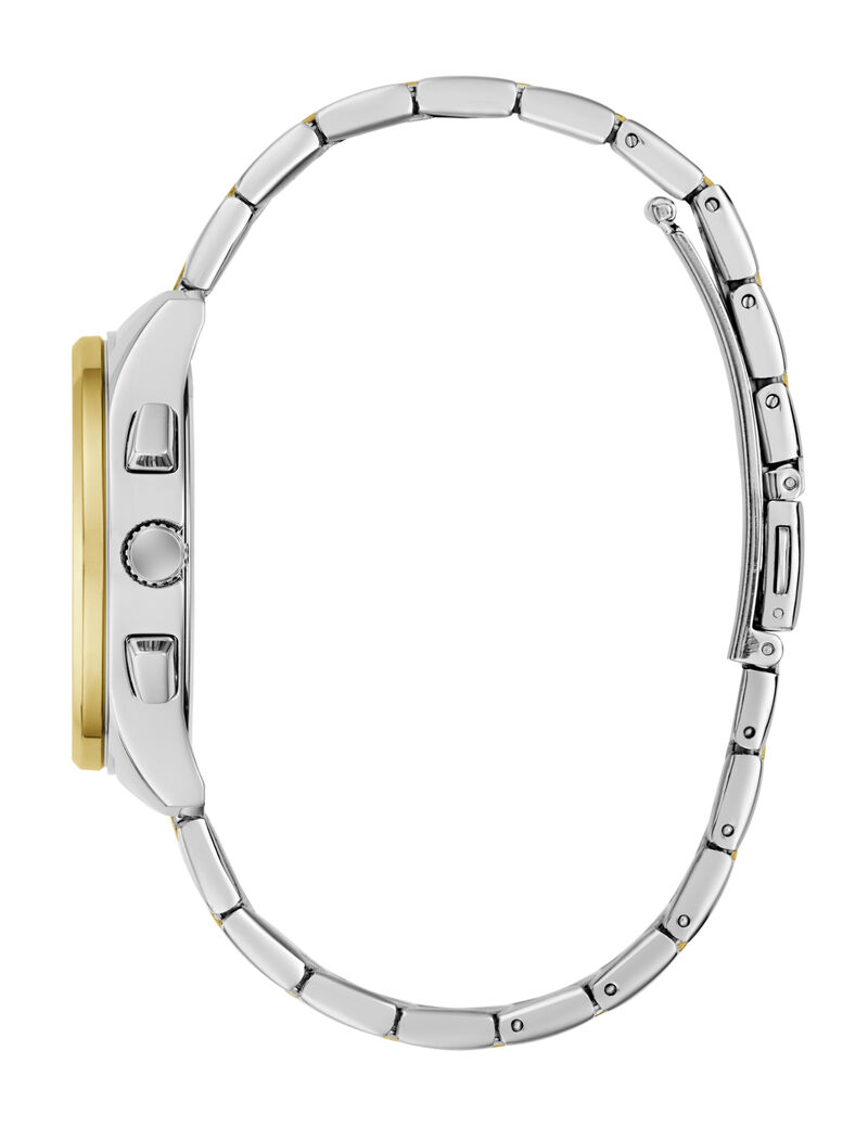 Guess Ladies Two Tone Square Analog Watch - GW1031L3 - KRISHNA WATCH COMPANY