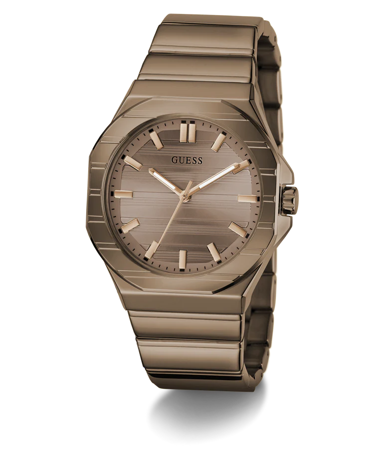 GUESS Mens Jaq Coffee Analog Watch GW1070G3 - KRISHNA WATCH COMPANY