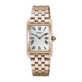 Seiko Ladies Dress Watch in Rose Gold-tone with Roman Numeral Dial - HGG002P1