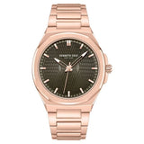 Kenneth Cole Quartz Analog Grey Dial Stainless Steel Strap Watch For Men kcwgg0047004mn - KRISHNA WATCH COMPANY