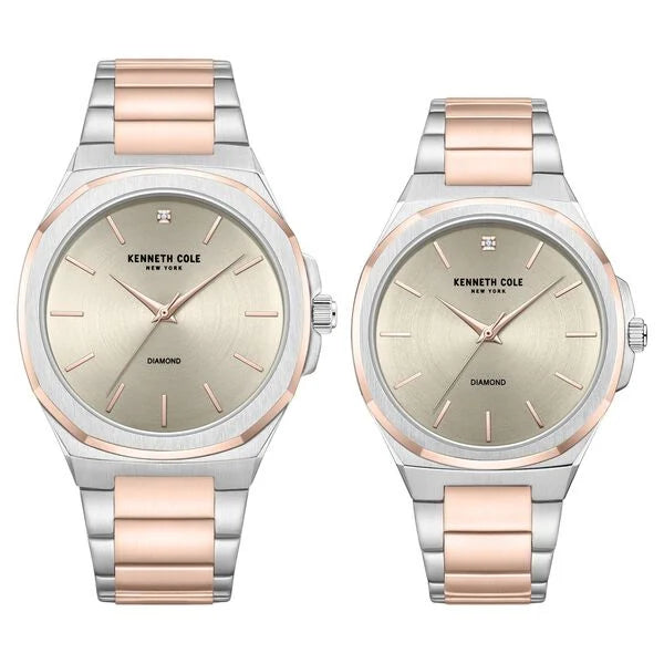 Kenneth Cole for Couple kcwgg0049401glpa - KRISHNA WATCH COMPANY