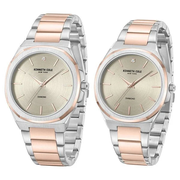 Kenneth Cole for Couple kcwgg0049401glpa - KRISHNA WATCH COMPANY