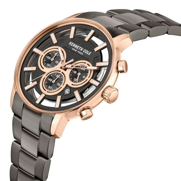 Kenneth Cole Quartz Chronograph Watch For Men kcwgi2105202mn - KRISHNA WATCH COMPANY