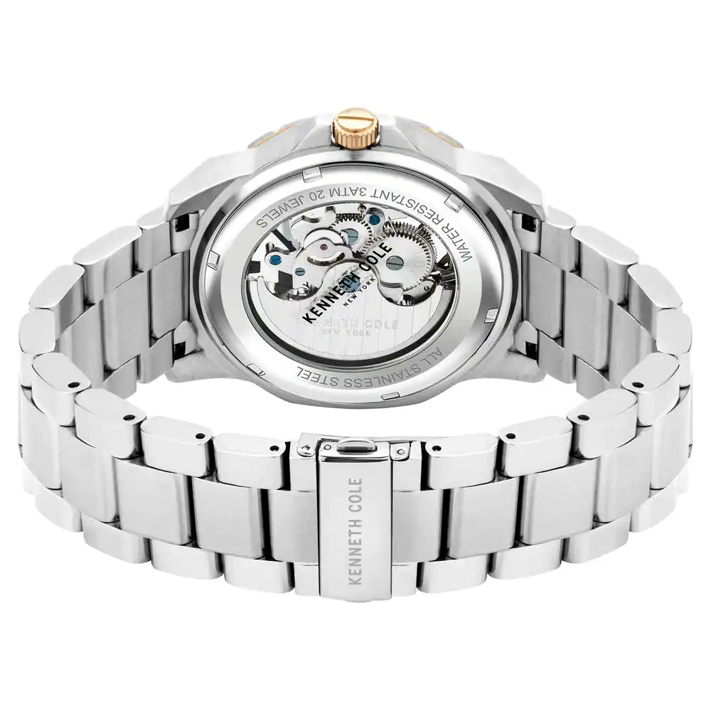 Kenneth Cole White Dial Silver Stainless Steel Strap Watch KCWGL2104202MN - KRISHNA WATCH COMPANY