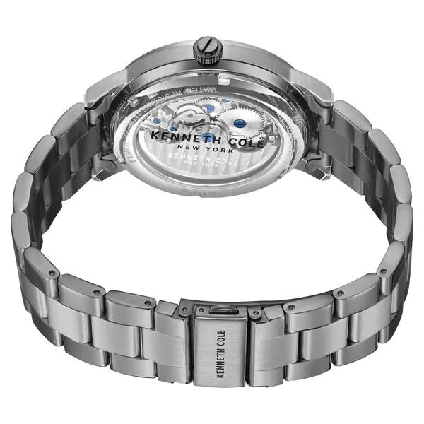Kenneth Cole Blue Dial Automatic Watch for Men - KCWGY2233203MN - KRISHNA WATCH COMPANY