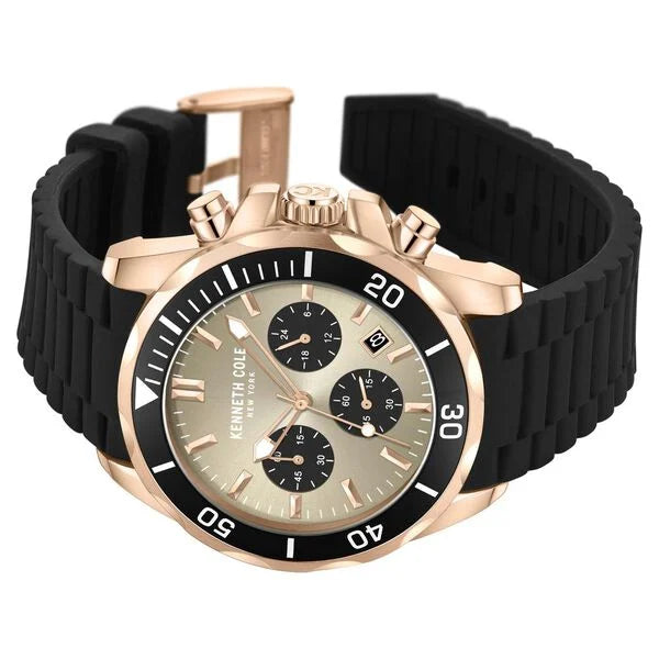 Kenneth Cole Quartz Chronograph Watch for Men - KCWGO0027103MN - KRISHNA WATCH COMPANY