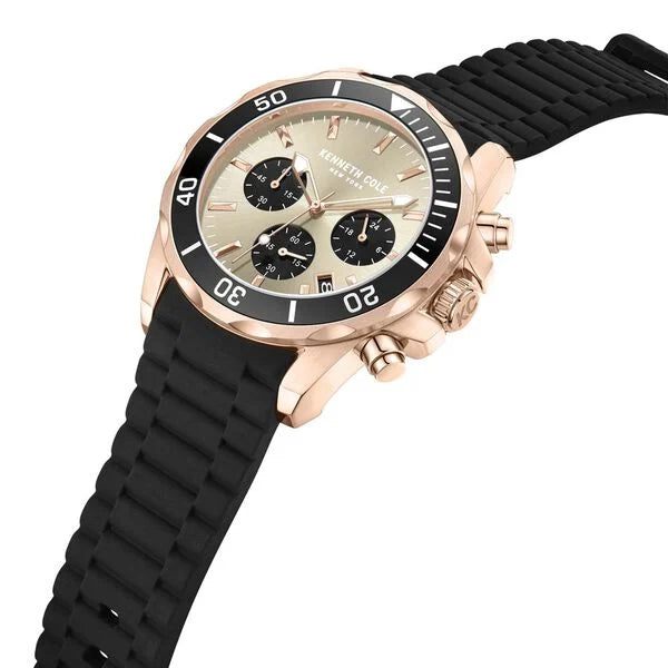 Kenneth Cole Quartz Chronograph Watch for Men - KCWGO0027103MN - KRISHNA WATCH COMPANY