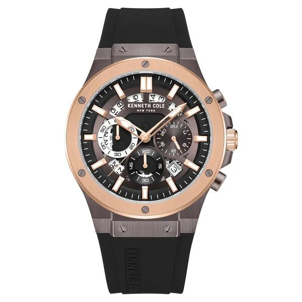Kenneth Cole Quartz Chronograph Watch for Men kcwgo0035503mn - KRISHNA WATCH COMPANY