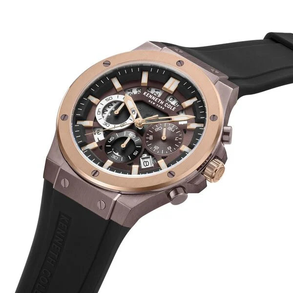Kenneth Cole Quartz Chronograph Watch for Men kcwgo0035503mn - KRISHNA WATCH COMPANY