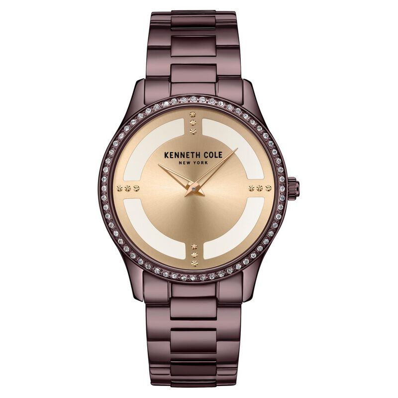 Kenneth Cole Quartz Analog Silver Dial Stainless Steel Strap Watch for Women NEKCWLG2223303LD - KRISHNA WATCH COMPANY