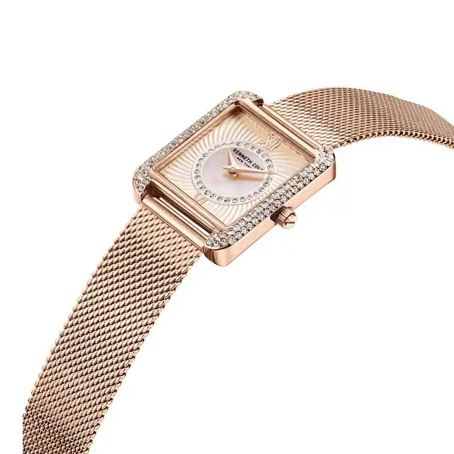 Kenneth Cole Silver Dial Quartz Analog Watch for Women - KCWLG2238002LD - KRISHNA WATCH COMPANY