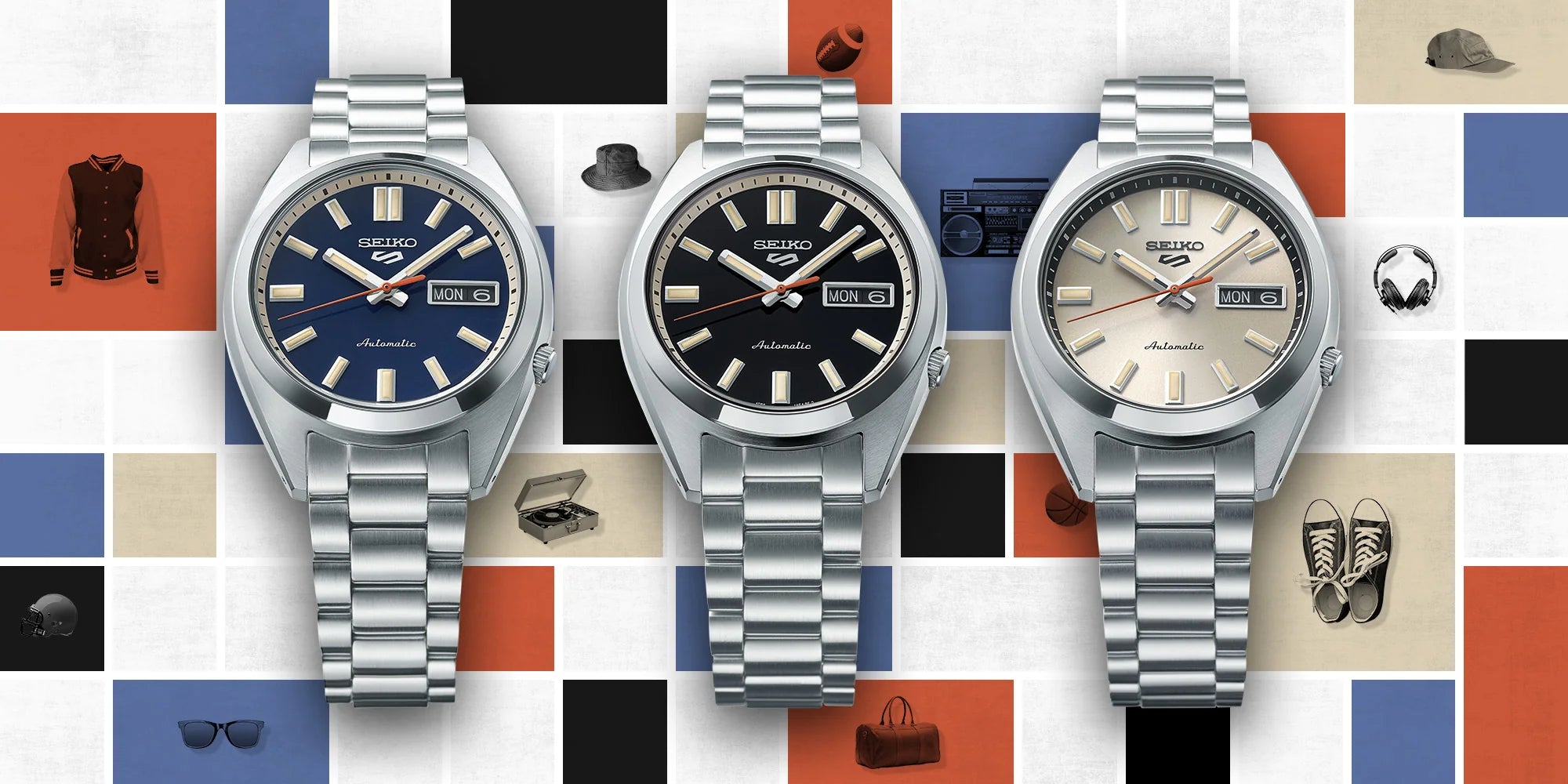 Seiko 5 Sports SNXS ‘Deep black wash’ Classic Sports - SRPK89K1 - KRISHNA WATCH COMPANY