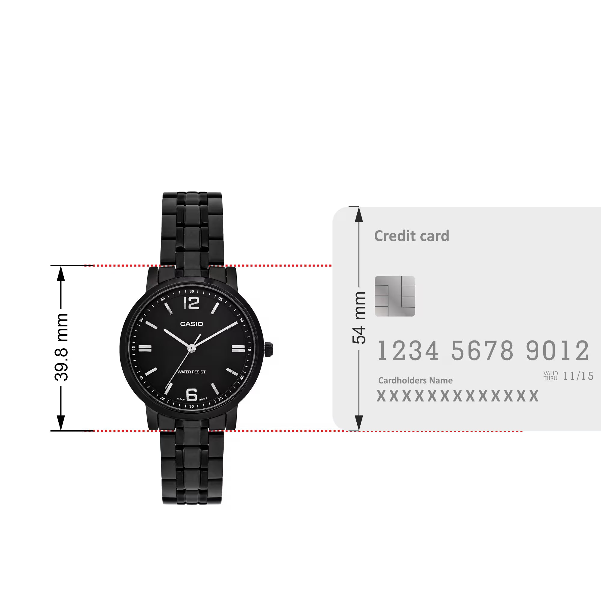 Casio LTP-SN5YB-1A - A2445 - KRISHNA WATCH COMPANY