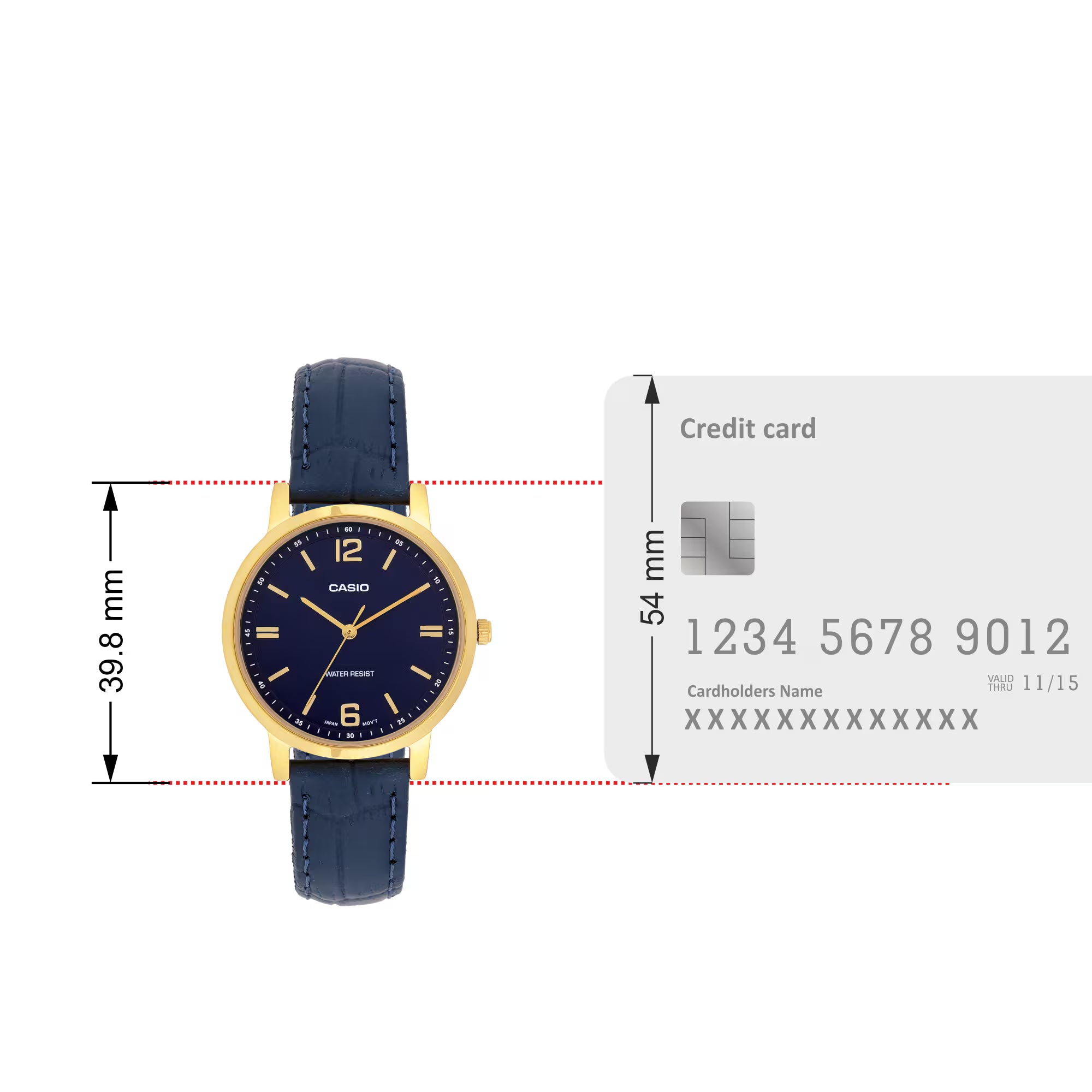 Casio LTP-SN5YGL-2A - A2446 - KRISHNA WATCH COMPANY