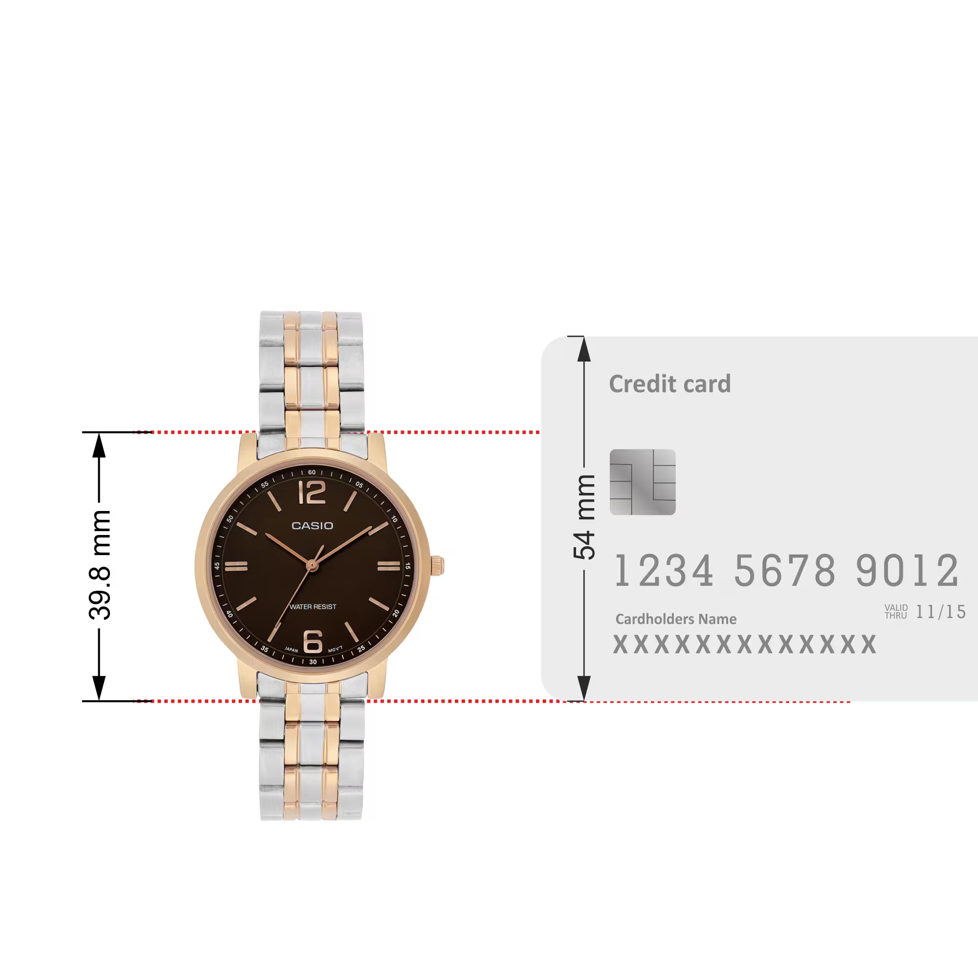 Casio LTP-SN5YSR-5A - A2443 - KRISHNA WATCH COMPANY