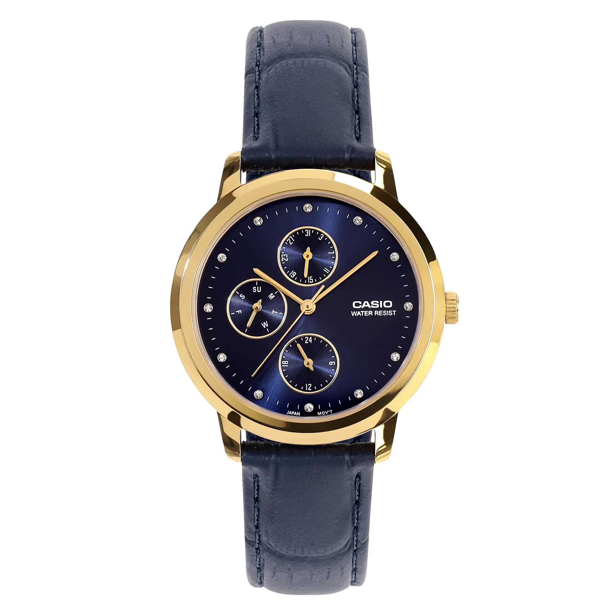 Casio Enticer Women LTP-SN6KGL-2A - A2493 - KRISHNA WATCH COMPANY