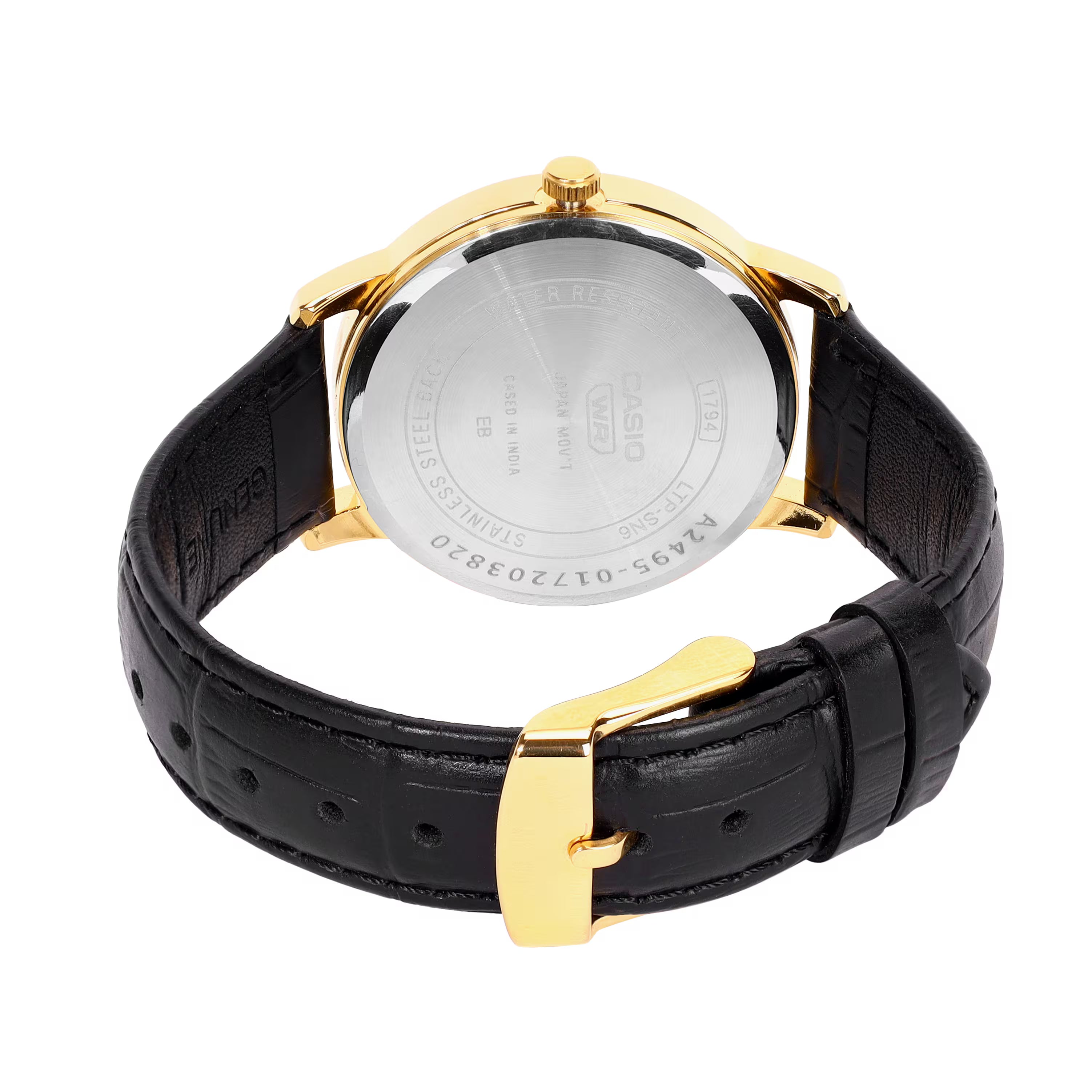 Casio Enticer Women LTP-SN6KGSL-7A - A2495 - KRISHNA WATCH COMPANY