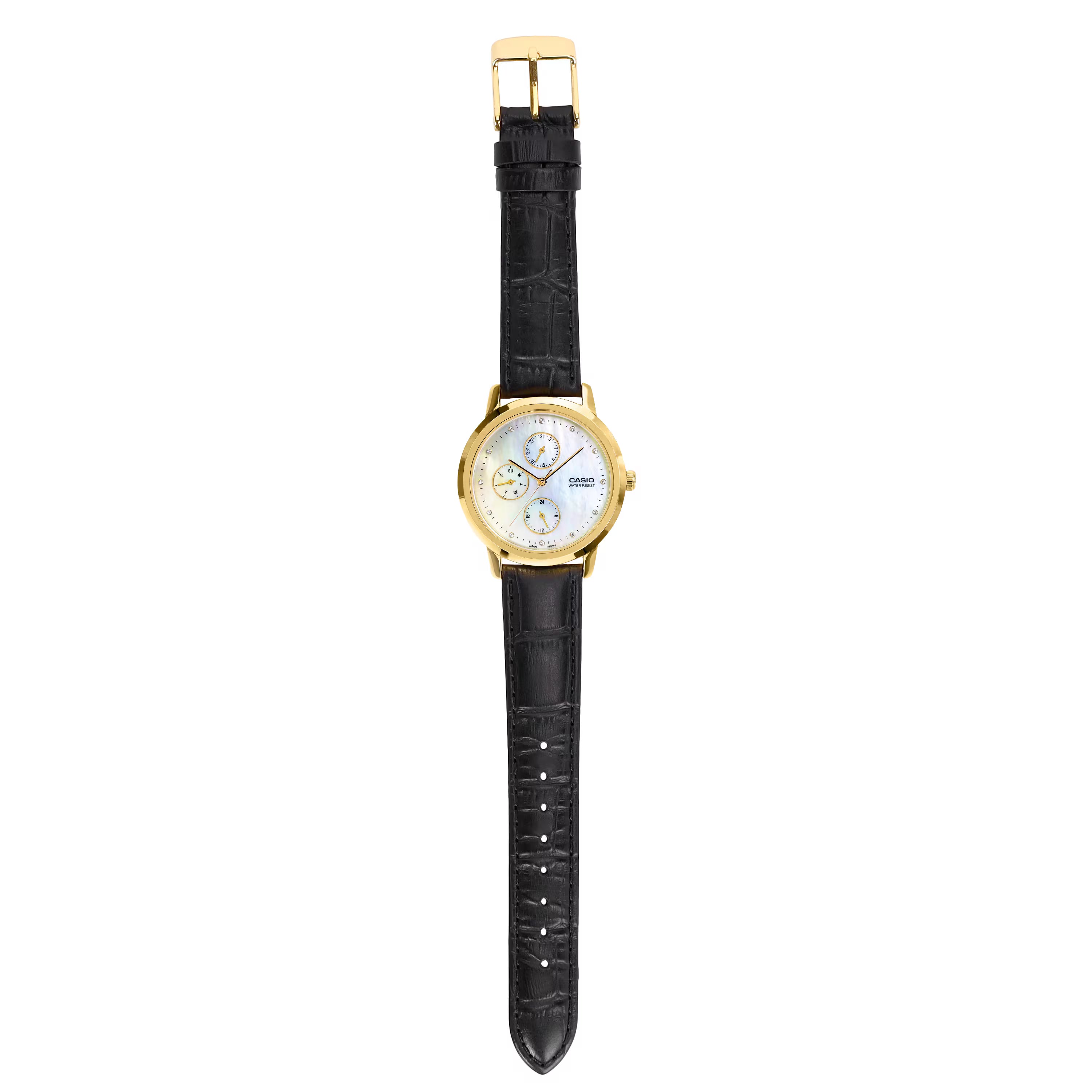 Casio Enticer Women LTP-SN6KGSL-7A - A2495 - KRISHNA WATCH COMPANY