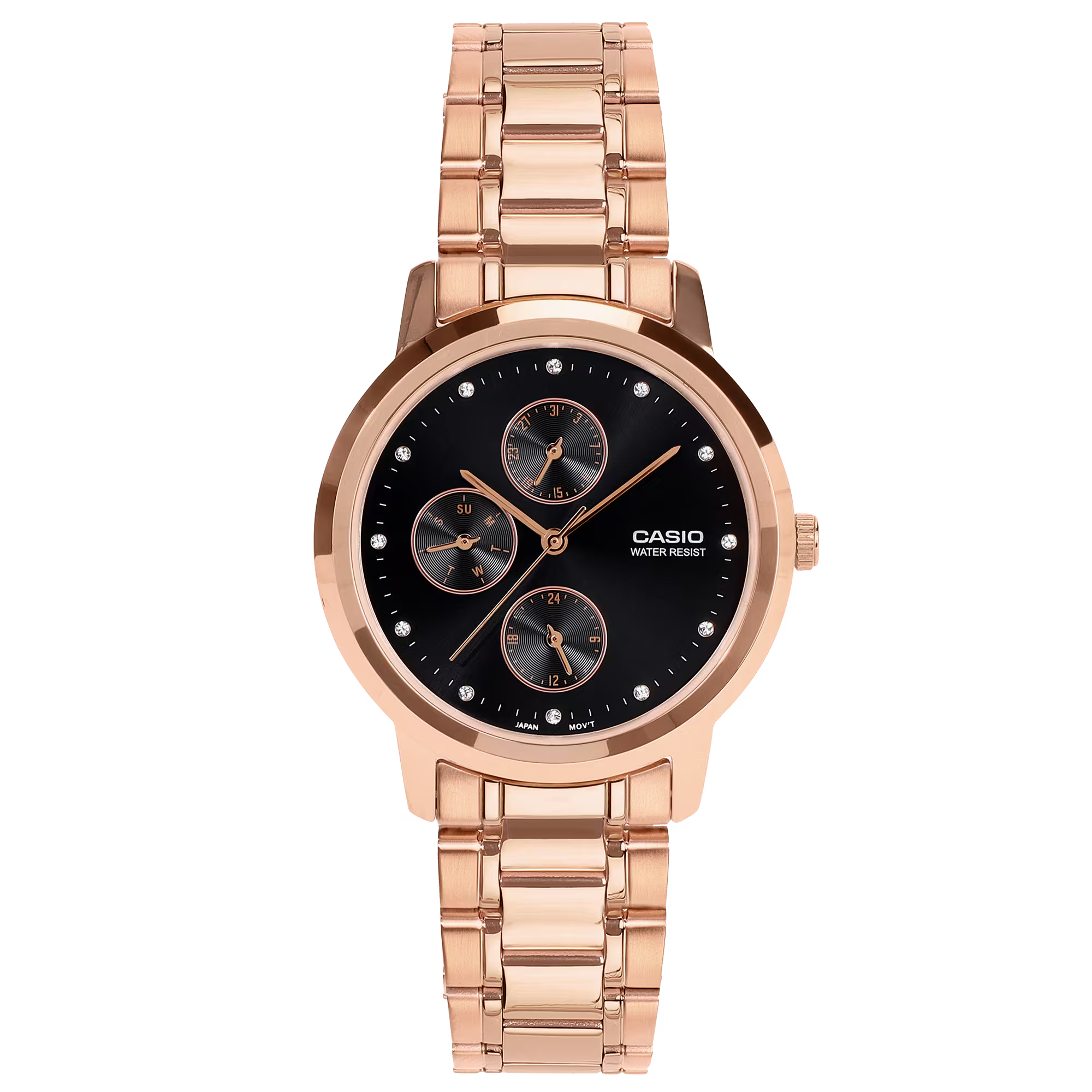 Casio Enticer Women LTP-SN6KR-1A - A2496 - KRISHNA WATCH COMPANY