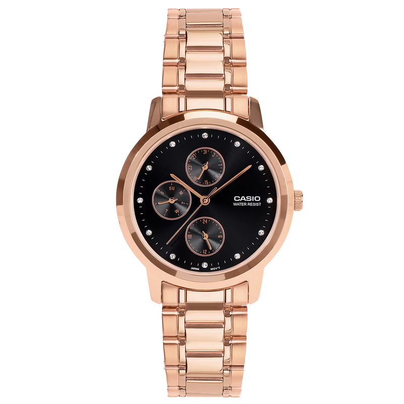 Casio Enticer Women LTP-SN6KR-1A - A2496 - KRISHNA WATCH COMPANY