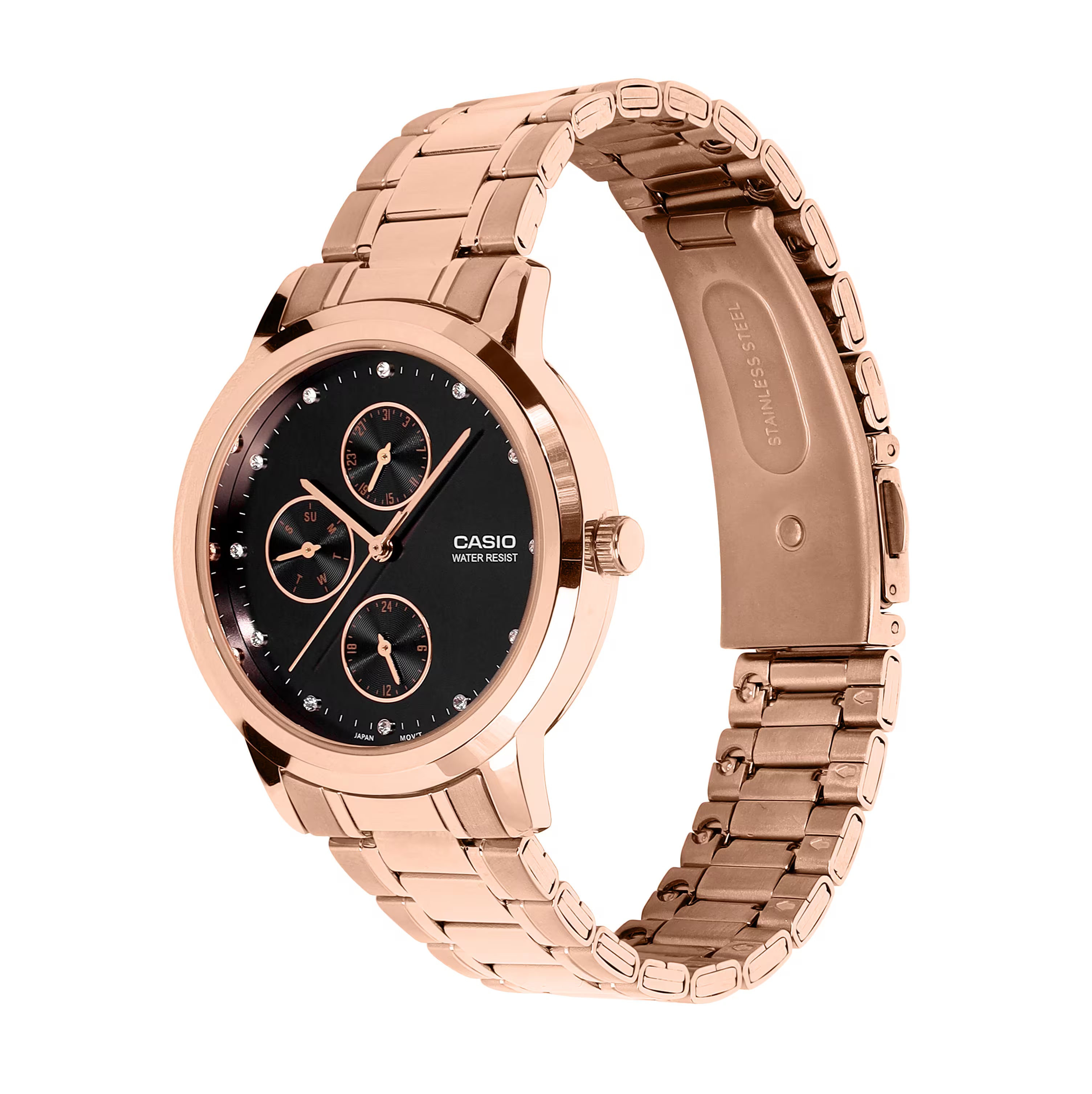 Casio Enticer Women LTP-SN6KR-1A - A2496 - KRISHNA WATCH COMPANY