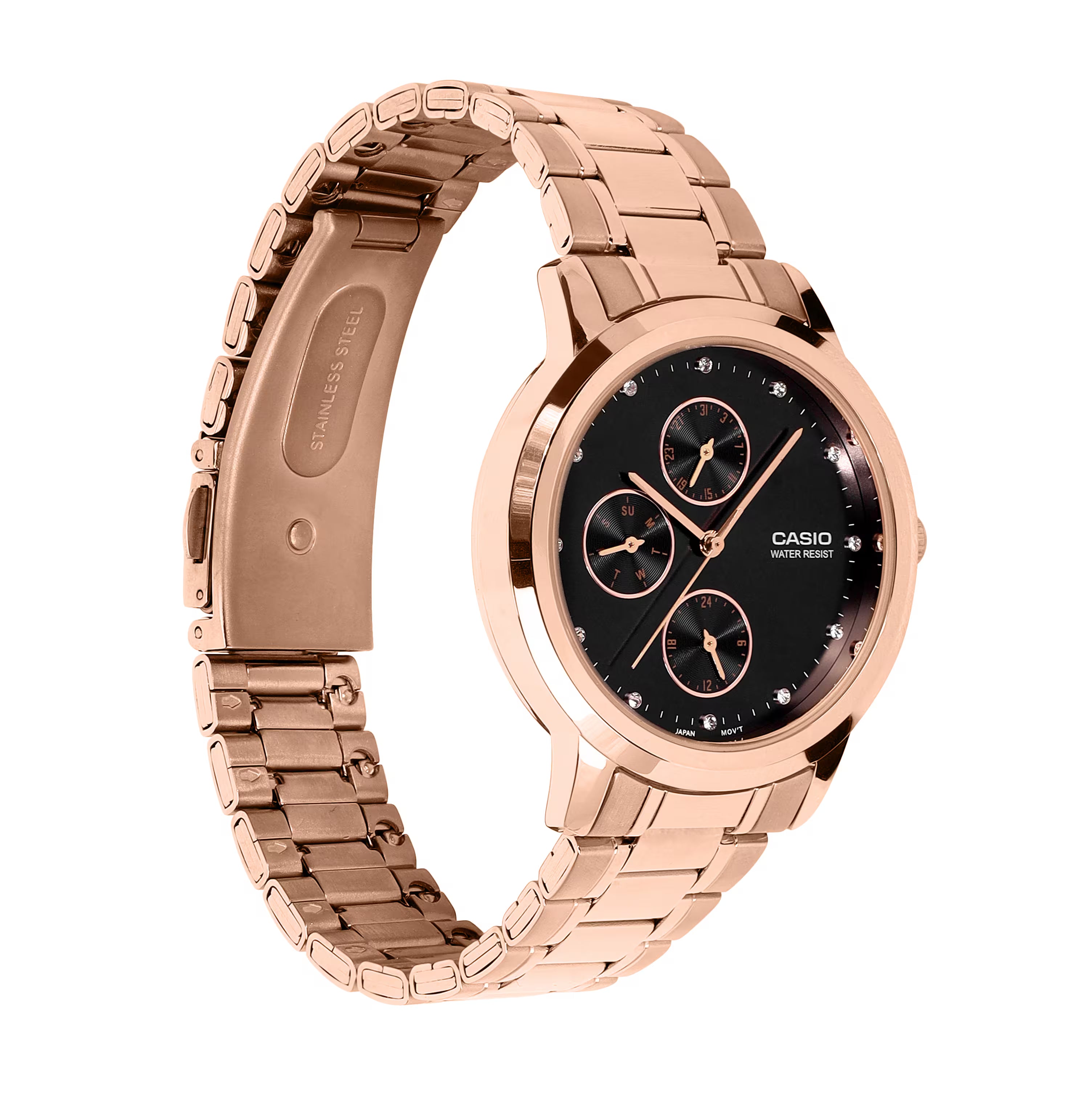 Casio Enticer Women LTP-SN6KR-1A - A2496 - KRISHNA WATCH COMPANY