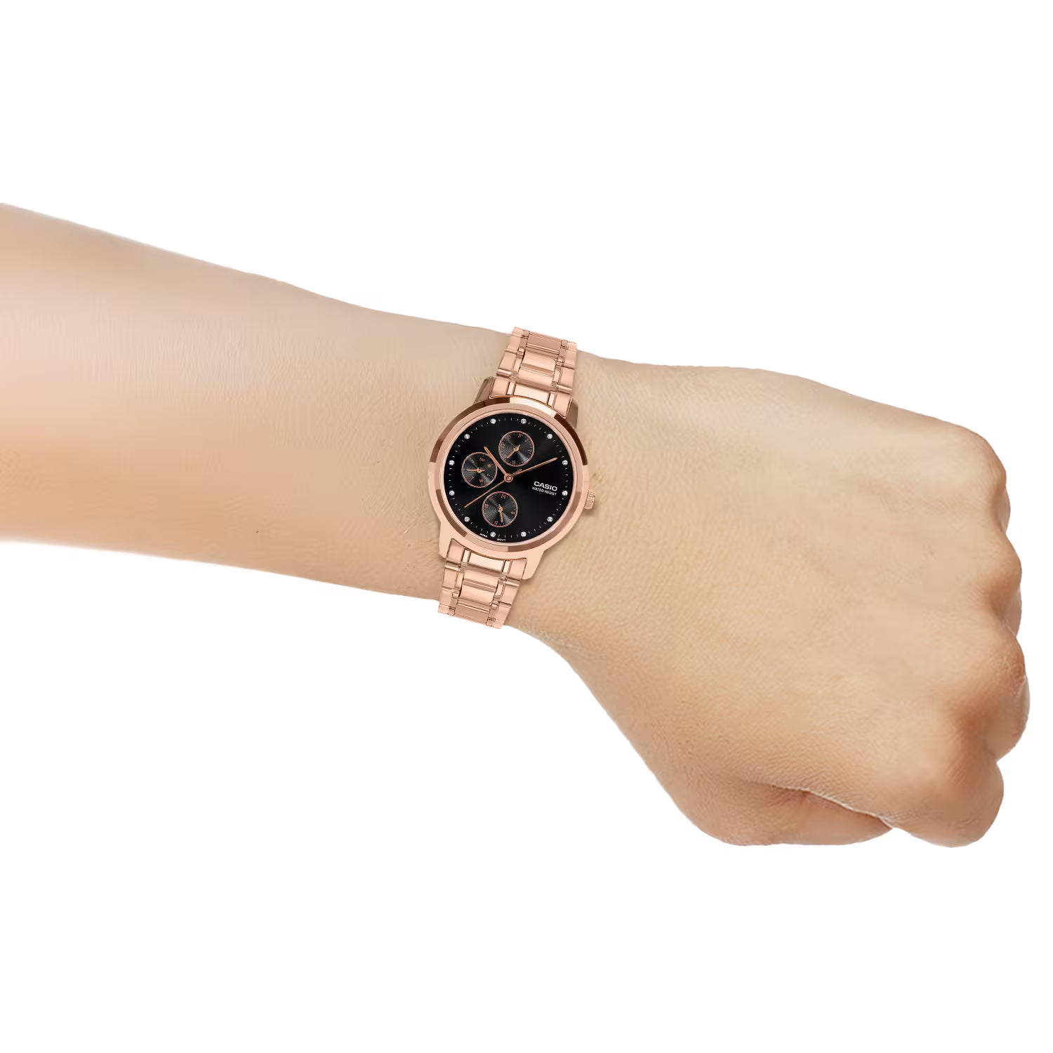 Casio Enticer Women LTP-SN6KR-1A - A2496 - KRISHNA WATCH COMPANY