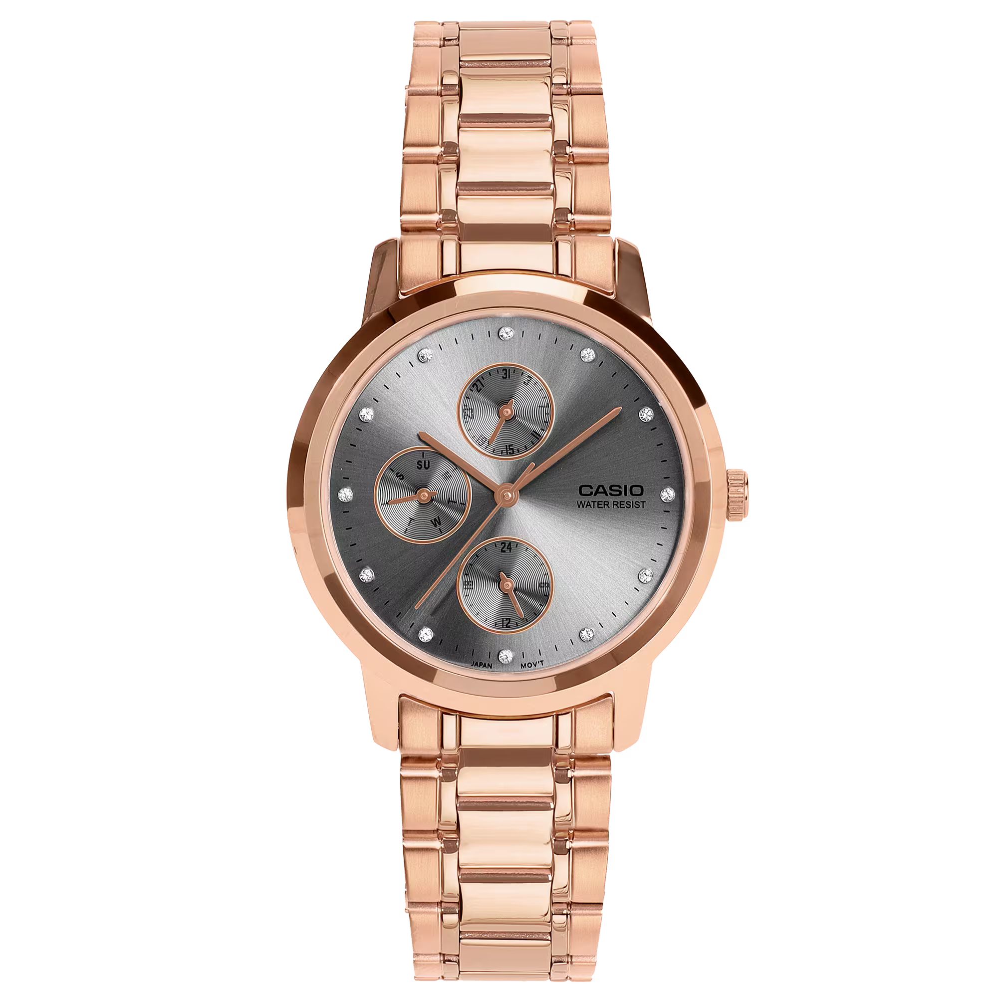 Casio Enticer Women LTP-SN6KR-8A - A2497 - KRISHNA WATCH COMPANY