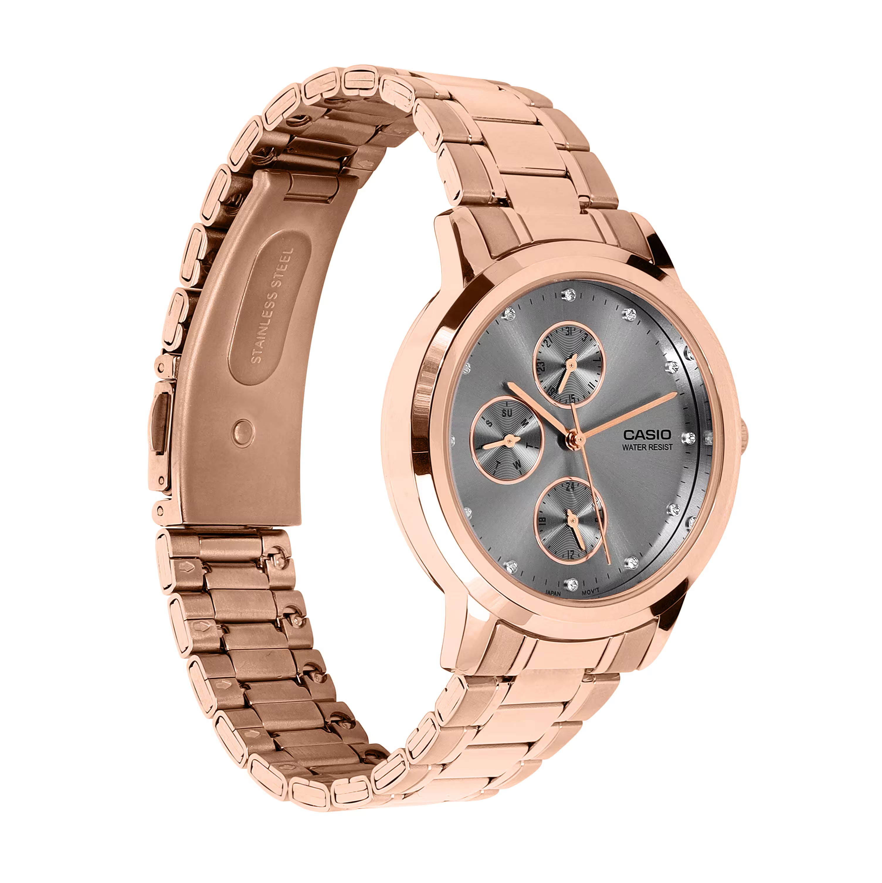 Casio Enticer Women LTP-SN6KR-8A - A2497 - KRISHNA WATCH COMPANY