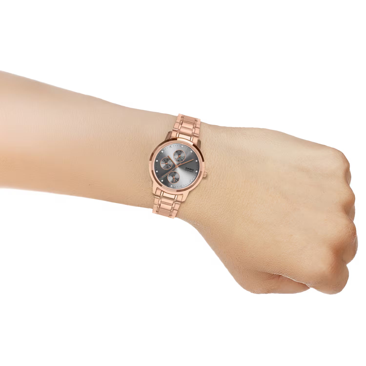 Casio Enticer Women LTP-SN6KR-8A - A2497 - KRISHNA WATCH COMPANY